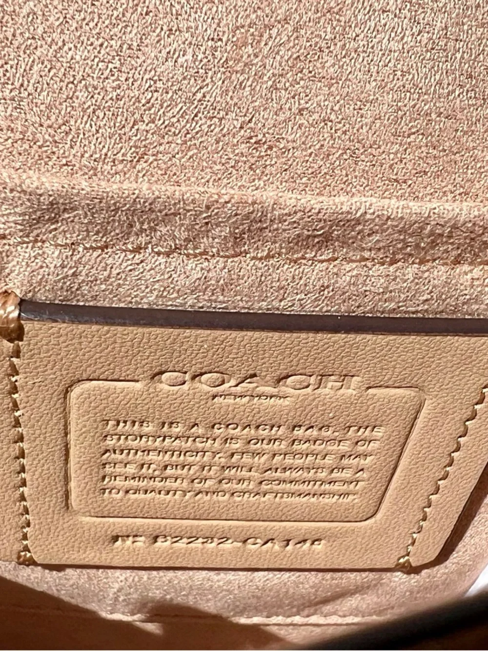 Coach Klare Crossbody Bag & Matching Tri-fold Wallet - Chalk/Glacier White Multi - Picture 8 of 12